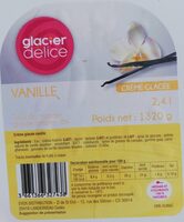 Glace à la vanille