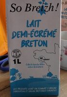 Lait demi écrémé