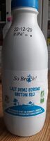 Lait demi écrémé breton bio