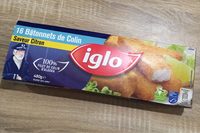 Bâtonnet Pané, Panure Saveur Citron, 16 Bâtonnets, 480 Grammes, Marque Iglo
