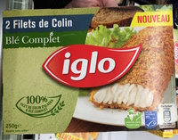 2 Filets de Colin Blé Complet