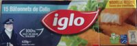 15 Bâtonnets panés de colin