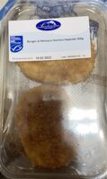 Burger di merluzzo panati