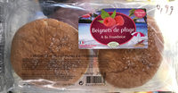 Beignets de plage à la framboise