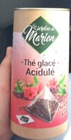 Thé glacé acidulé.
