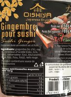 Gingembre pour sushi