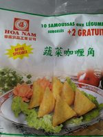 Samoussas aux légumes