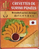 Mini surimi en forme de crevette