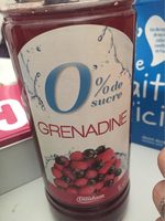 Sirop De Grenadine Sans Sucre