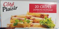 Crêpes jambon-fromage surgelées