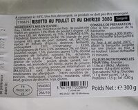 Risotto au poulet et au chorizo