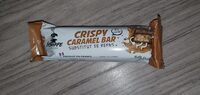 Crispy caramel bar