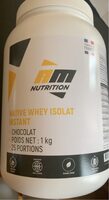 Native whey isolat instant chocolat
