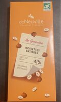 Chocolat au lait noisette entiere