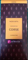 Inspiration Corse Noir 60% Clémentine