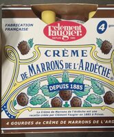 Crème de marron de l'Ardèche gourde x4