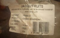Cerises bigarreaux