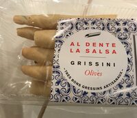 Gressins aux olives