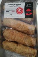 4 Nems au Poulet sauce Nuoc Mâm