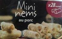Mini nems au porc