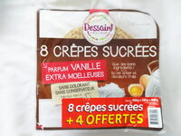 Crêpes sucrées parfum vaille