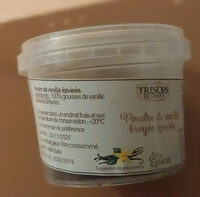 Poudre de vanille broyée épuisée