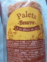 Palets Beurre à la Fleur de Sel