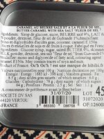 Caramel au beurre sale et a la fleur de sel