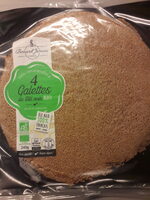 4 galettes de blé noir Bio