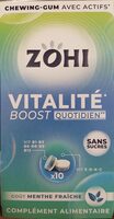 Vitalité Boost Quotidien goût menthe fraîche