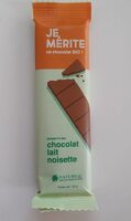 Chocolat lait noisette Bio