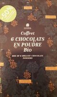 Coffret 6 chocolats en poudre bio