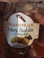 Mini sablés chocolat