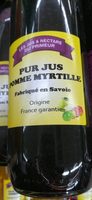 Pur jus pomme myrtille