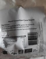 Muesli croustillant Cacao Sésame