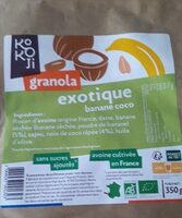 Granola exotique