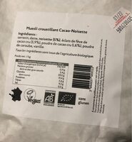 Muesli croustillant Cacao-Noisette