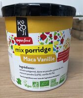 Mix porridge Maca Vanille