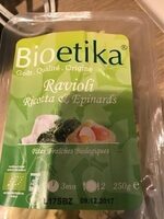 Ravioli ricotta et epinards
