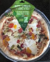 Pizza Burrata et legumes du soleil