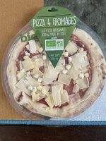 Pizza 4 fromages bio
