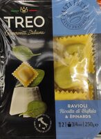 Raviolis ricotta di bufala