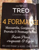 Pizza aux quatre fromages