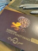 Florentins chocolat noir et orange