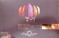 Coffret dégustation chocolat noir