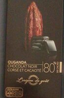 Ouganda Chocolat Noir Corsé Et Cacaoté