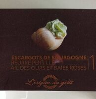 Escargot de Bourgogne beurre persillé