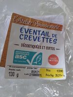 Éventail de crevettes