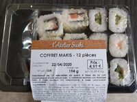 Coffret MAKIS- 12 pièces