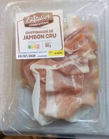 Chiffonnade de jambon cru